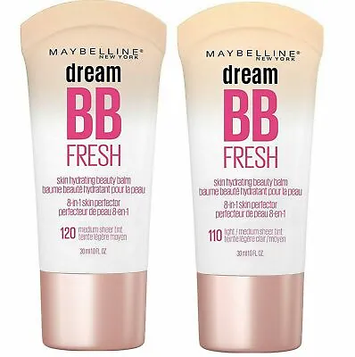 Maybelline Dream BB FRESH Cream 8-In-1 Skin Perfector - Choose Your Shade • $7.98