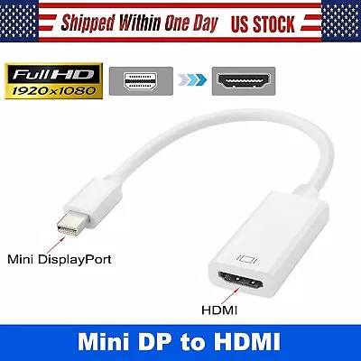 Mini Display Port DP Thunderbolt To HDMI Adapter For MacBook Pro Air Mac IMac • $2.35