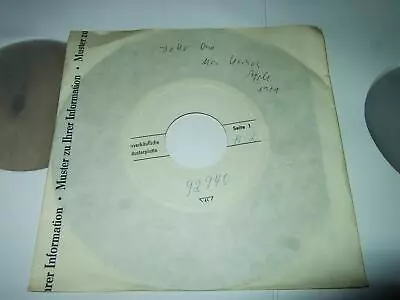 Yoko Ono : Mrs. Lennon Promo Only White Label Testpressing 7  1971 Apple Germany • £12.39