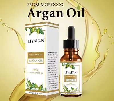 £7.99 • Buy Argan Oil | Pure Argan Oil For Hair | Moroccan Argan Oil | Argan Hair Oil - 60ml