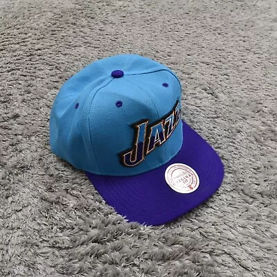 Mitchell & Ness Snapback One Size Multicolor Men  Utah Jazz Solid Knit Cotton • $13.60