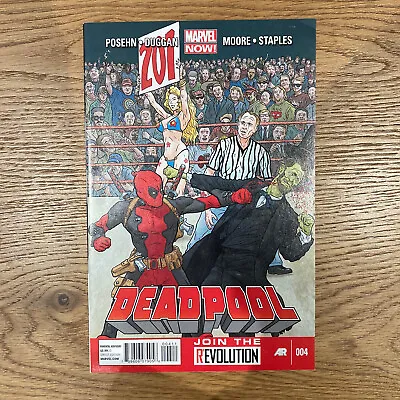 Deadpool #42013 Marvel Now Comics. Fine Condition Individually Bagged Comicbook • £6.95