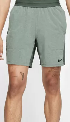 Nike Yoga Dry 8” Training Shorts BV2770-337 Green Men’s 2XL Dri Fit • $31.99