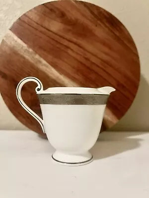 Vintage Mikasa Platinum Crown Jewel Creamer • $35