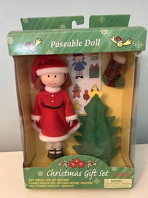 New In Box Madeline Poseable Doll Christmas Gift Set 1999 • $70