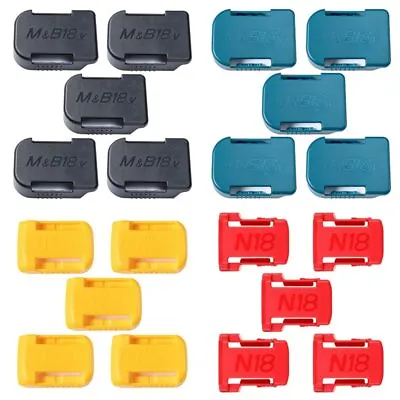 5PCS Battery Storage Rack Holder Case For Milwaukee Wall Mount Fixing Devices • $9.99