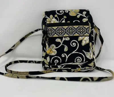 Vera Bradley Yellow Bird Mini Hipster Small Crossbody Bag Purse • $16.99