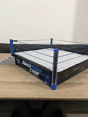 £99.99 • Buy WWE Smackdown Main Event Elite Scale Ring Bundle Mattel Light Up