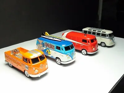 Johnny Lightning 1964 VW Pickup Pipelines Transporter Starsky Hutch Samba Bus • $18.50