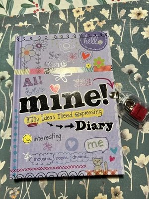 $12.42 • Buy Mine! Diary Sparkly Lock & Keys Diary Journal NEW