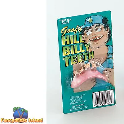 £5.69 • Buy Forum Hill Billy Teeth Goofy Adults Fancy Dress Make Up