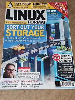 Linux Format Sort Out Your Storage Issue 252 August 2019 + DVD • £4.99