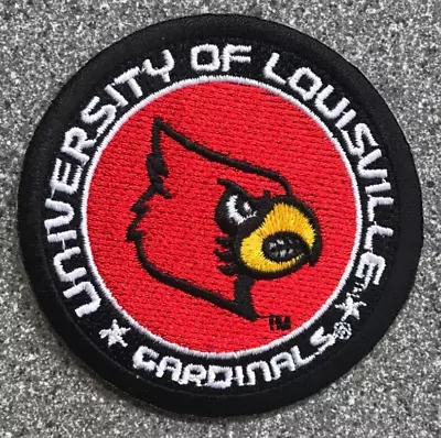 Louisville Cardinals Ncaa College Vintage 2.75  Round Team Logo Patch • $8.95