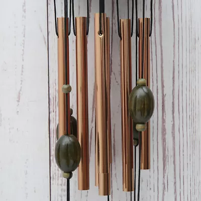 Large Deep Tone Windchime Chapel Bell Outdoor Garden Home Decor Wind Chimes UK§ • £8.50