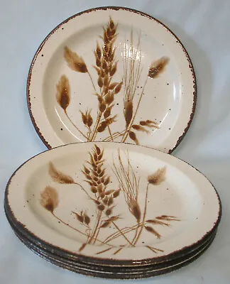 Midwinter By Wedgwood Wild Oats Bread Or Dessert Plate Set Of 4 • $23.99