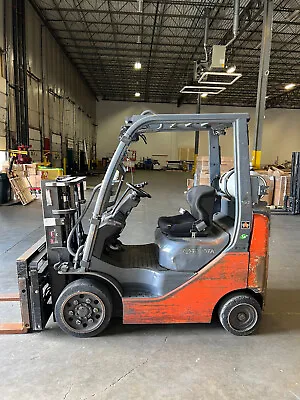 2011 Toyota 8FGCU20 LP Forklift 4000 Lbs 80  Low Mast Runs Good Watch Video • $10999.99