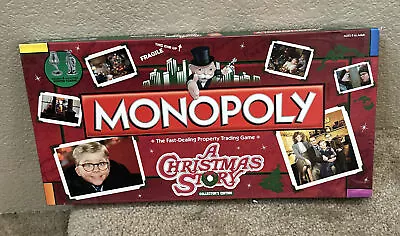 Monopoly A Christmas Story Collector's Edition 2009 *Free-Ship* InComplete -Read • $29.99