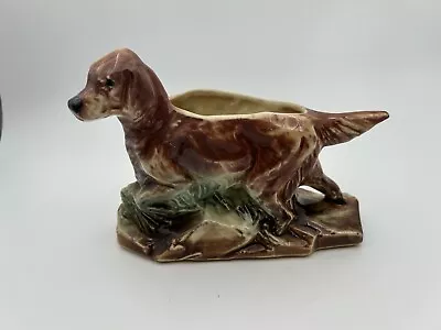 Vintage 1959 McCoy Bird Dog Pointer Planter  Vase Hard To Find • $79