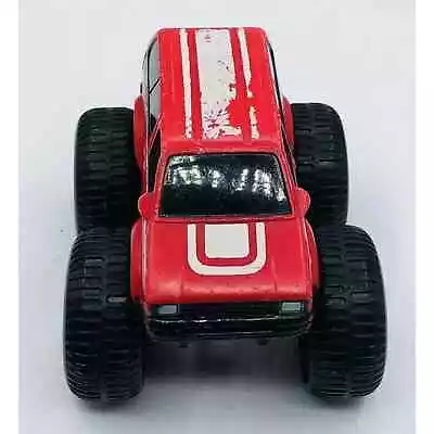 VINTAGE Big Foot Monster Truck Plastic Toy 3” Red Ford Stomper Astro Van • $17.60