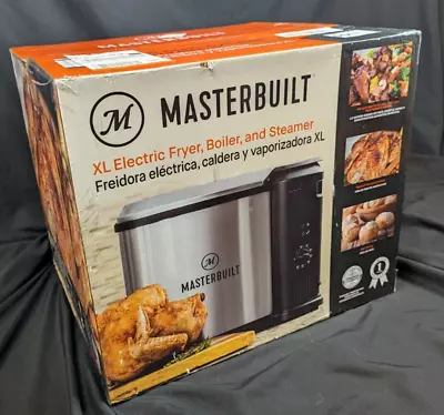 Masterbuilt 10L XL Electric Fryer Boiler & Steamer Ignition Turkey Fryer NIB • $150