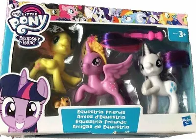 Discounted NEW UNOPENED My Little Pony Set. Fluttershy Twilight Sparkle Rarity • £8.50