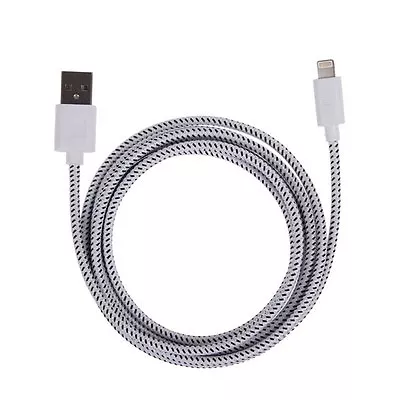 Braided Long 10FT USB Charger Cable For IPhone 7 6S 8 Plus X 5 SE Data Original • $13.69