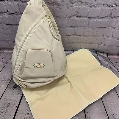 Caboodle Changing Bag Cross Body Cream • £15