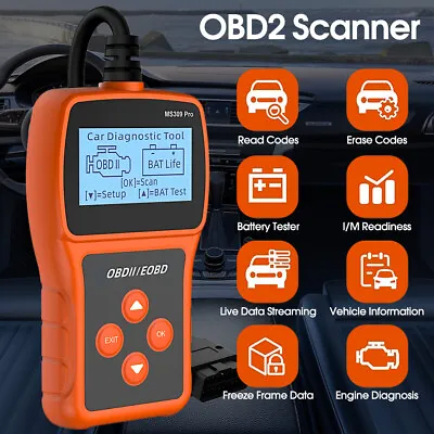 OBD2 Scan Tool Auto Fault Car Scanner Check Engine Code Reader Diagnostic Tool • $31.08