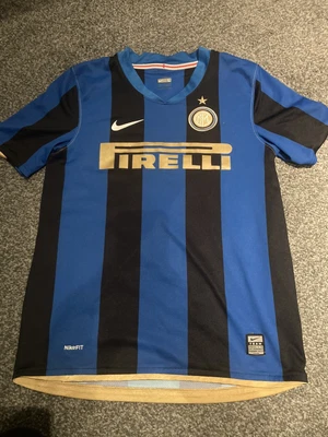 £19.99 • Buy Inter Milan 2008/2009 Home L Boys Football Shirt - 08/09 Retro