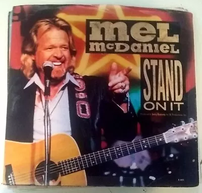 Mel McDaniel Stand On It ~ NM 1986 Capitol 45 +PS • $3.77