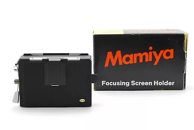 [UNUSED In Box] Mamiya Focusing Screen Holder Pint Glass For Press From JAPAN • $89.99