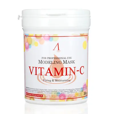 Anskin Original Vitamin-C Modeling Mask Pack 240g Puring Moisturizing K-Beauty • $20.38