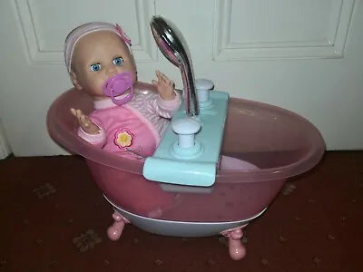 £22 • Buy Zapf Creation BABY Born Bathtub With Doll