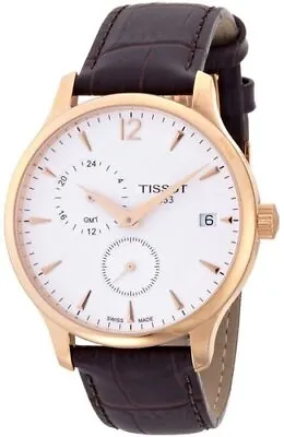 Tissot Tradition Rose Gold-tone Mens Watch T0636393603700 • $199.99