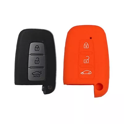 CAR KEY COVER Fits HYUNDAI 3B Veloster SR IX35 Accent Elantra I30 Veloster Orang • $14.99