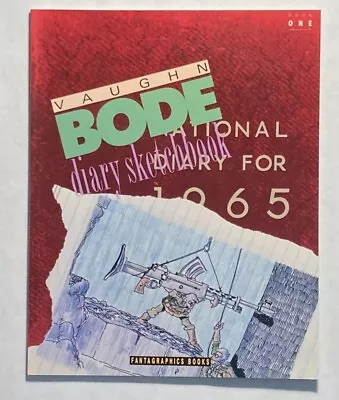 Vaughn Bode Diary Sketchbook Book One Paperback Fantagraphics 1990 • £20.08