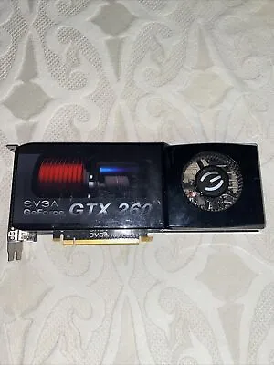 (AS IS) Broken EVGA GeForce GTX 260 DVI X2 896MB Dedicated Graphics Card PCI 2.0 • $19.99