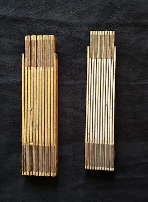 Vintage Wooden Extension Rulers (pair) • $8