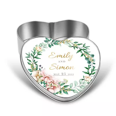 Personalised Tin 10th Anniversary Sweet Treats Trinket Wedding Engagement Gift • £7.99