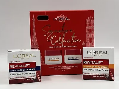 L'Oreal Paris Revitalift Signature Collection SET Day & Night Cream Pro- Retinol • £14.50