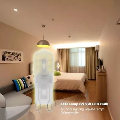 LED Lamp G9 5W LED Bulb AC 220V Lighting Replace Lamps (Warm White) • $11.19