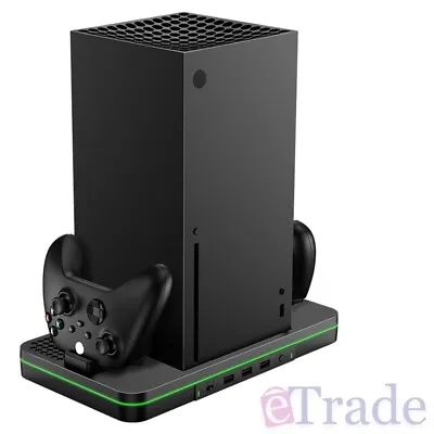 Xbox Series Charging Stand With Cooling Fan For Xbox Series X/S Console By IINE • $79.90