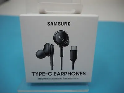 Samsung USB Type-C Earphones Sound By AKG Black • £10.99