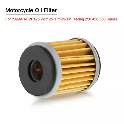 Oil Filter For YAMAHA YFZ450 YZ450F WR450F YZ250F WR250F YP125 VP125 AU • $11.19