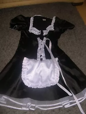 Maids Outfit Fancy Dress Size M 32  Chest • £5