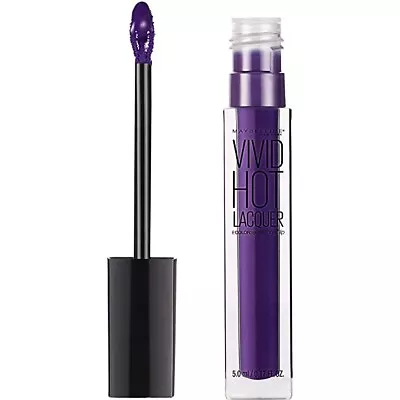 Maybelline Color Sensational Vivid Hot Lacquer Lip Gloss 78 ROYAL • $4.99