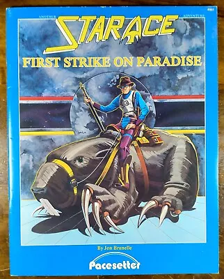 First Strike On Paradise (1985 Pacesetter 4005) Star Ace RPG Very Good • $4.99