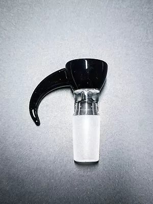 $9.99 • Buy 2  Black Horn Premium Quality 14mm Glass Bowl Funnel Slide For Bong Hookah Pipe