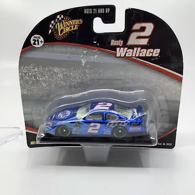 Winner's Circle 1:64 Rusty Wallace #2 Miller Lite 2006 Charger Blue Chrome -Rare • $11.25