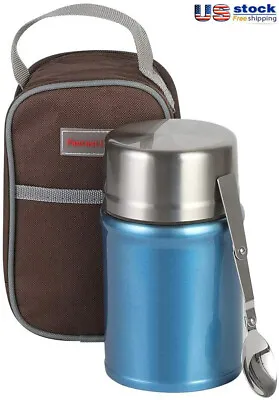 $24.97 • Buy Insulated Lunch Container Hot Food Jar 26 Oz Vacuum Thermos For Women MeN Office